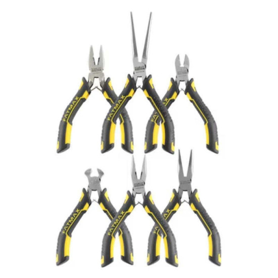 Lot de 6 mini pinces gamme fatmax Stanley FMHT0 80541