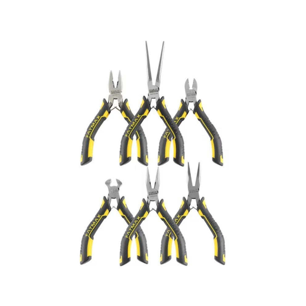 Lot de 6 mini pinces gamme fatmax Stanley FMHT0 80541