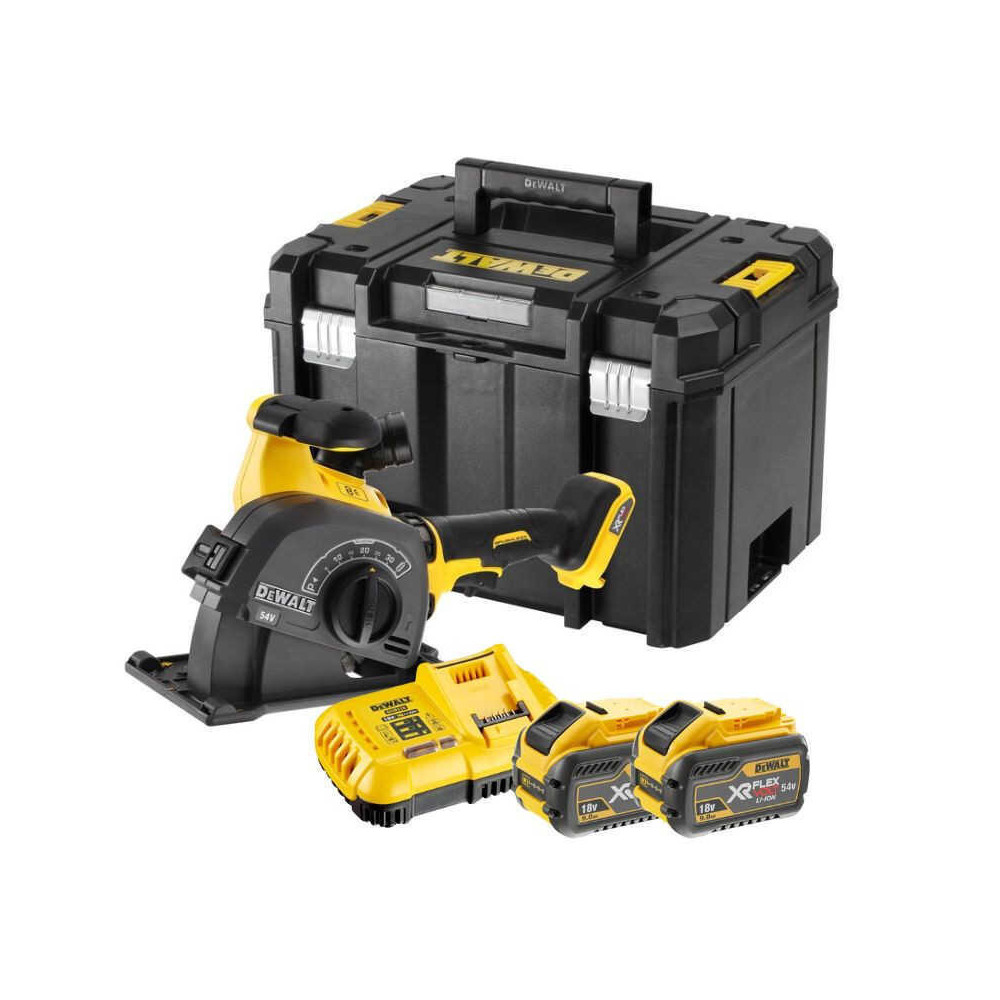 Rainureuse a beton sans fil 54V xr flexvolt 2 x 90 ah Dewalt DCG200X2 qw