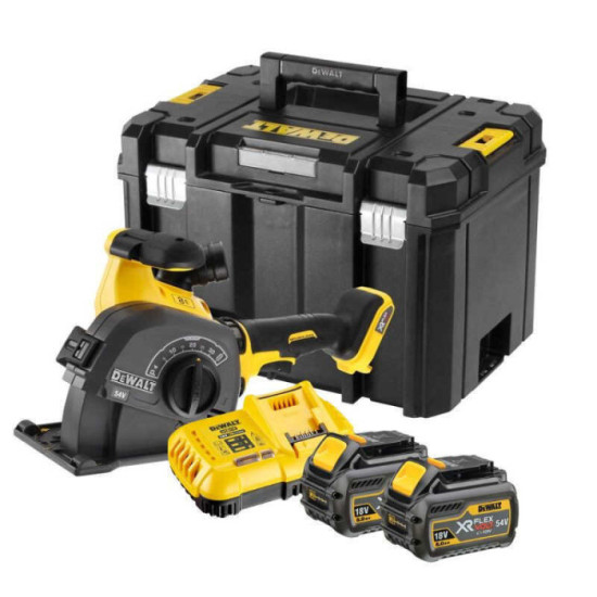 Rainureuse a beton sans fil 54V xr flexvolt 2 x 90 ah Dewalt DCG200T2 qw
