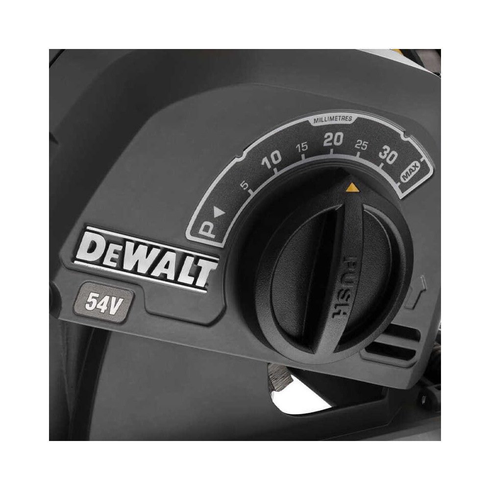 Rainureuse a beton sans fil 54V xr flexvolt 2 x 90 ah Dewalt DCG200T2 qw