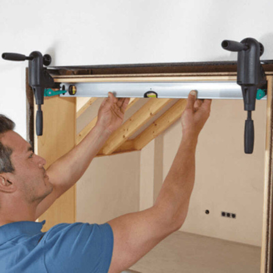 Kit pose porte wolfcraft 3676000