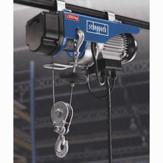 Palan electrique scheppach 4906904000 HRS250