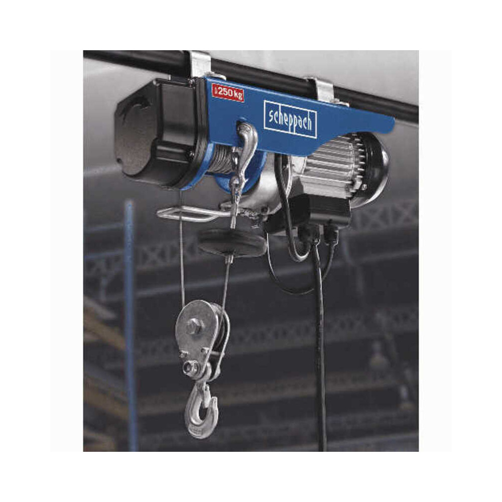 Palan electrique scheppach 4906904000 HRS250