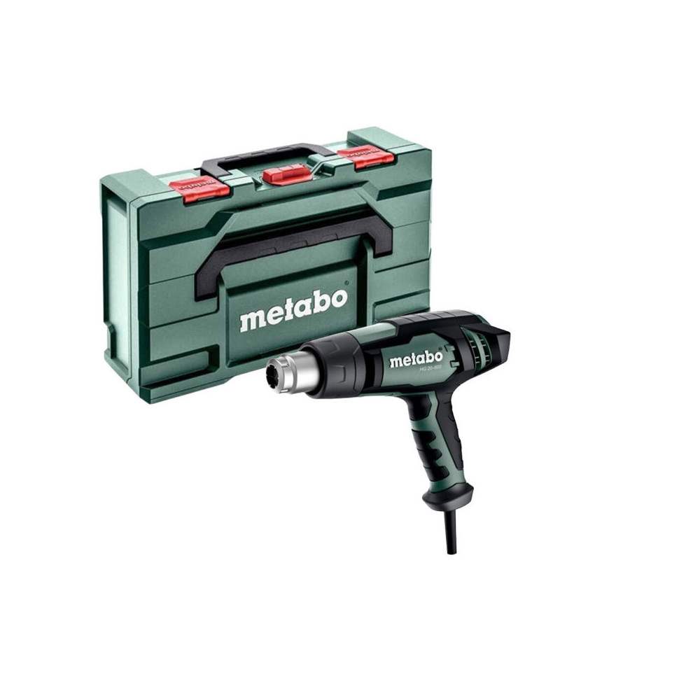 Pistolet a air chaud 2000W hg 20 600 en metabox Metabo 602066500