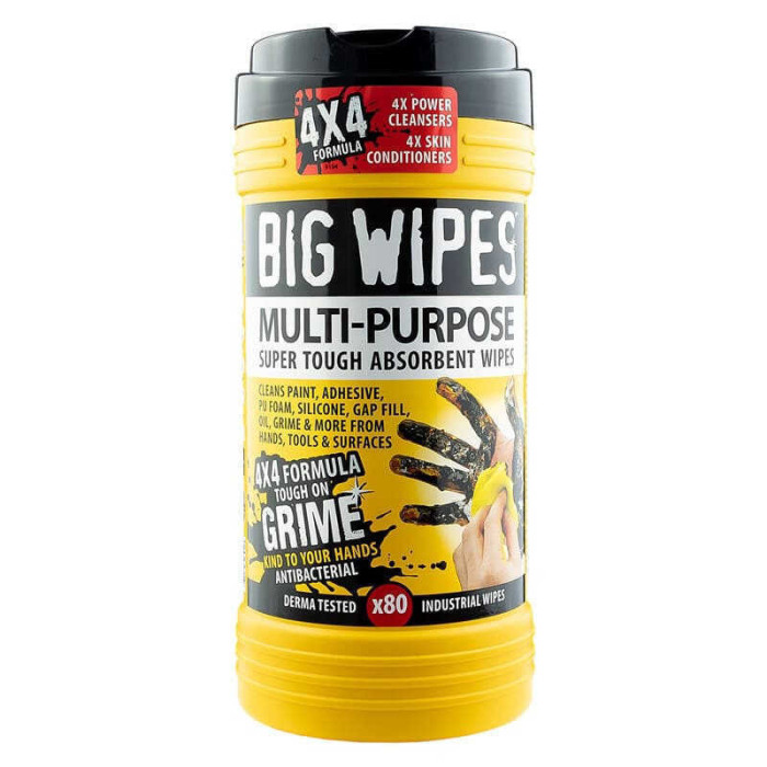 Tube de 100 lingettes everbuild WIPE80 2410