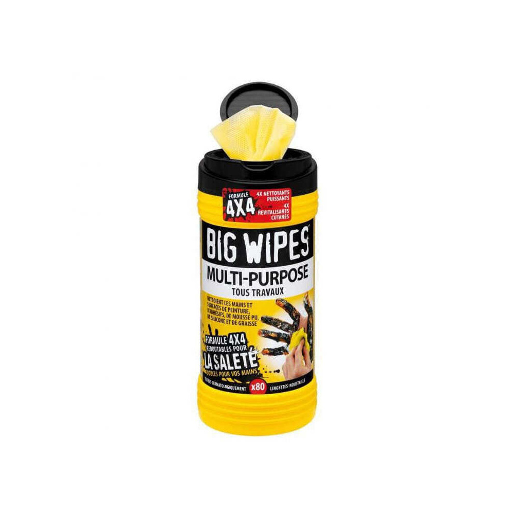 Tube de 100 lingettes everbuild WIPE80 2410