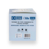 Masques hygieniques chirurgical 3 plis TYPE2R