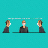 Masques lavables afnor spec S76 001