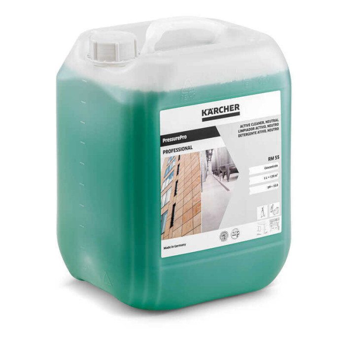 Detergent actif pressurepro neutre rm 55 10 litres Kärcher 62950900