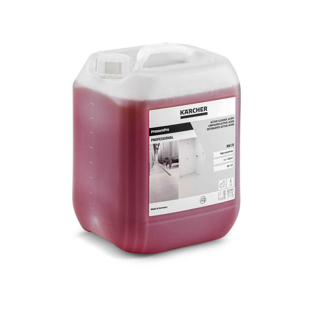 Detergent actif pressurepro acide rm 25 20 litres Kärcher 62954200