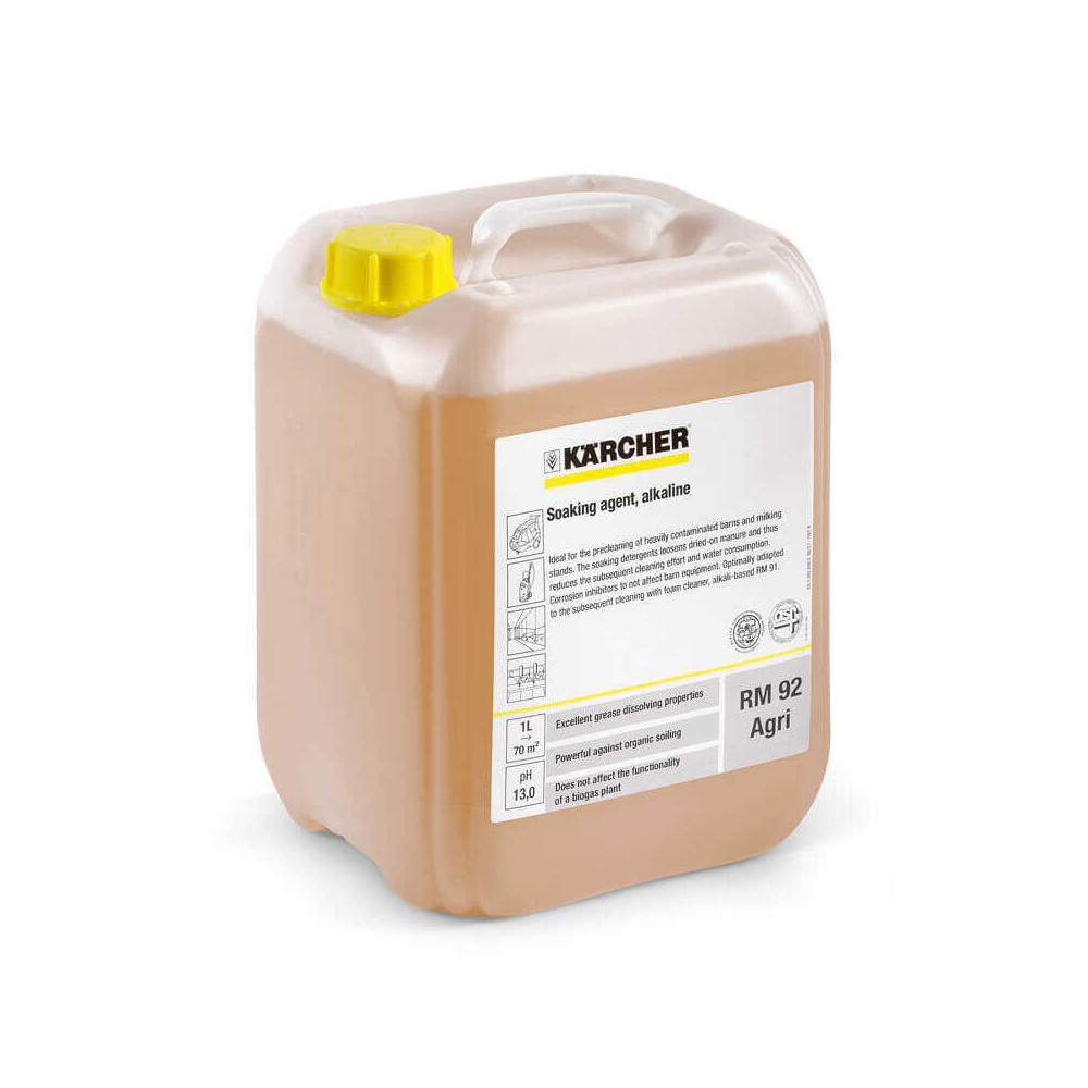 Agent de trempage alcalin rm 92 agri Kärcher 62956560