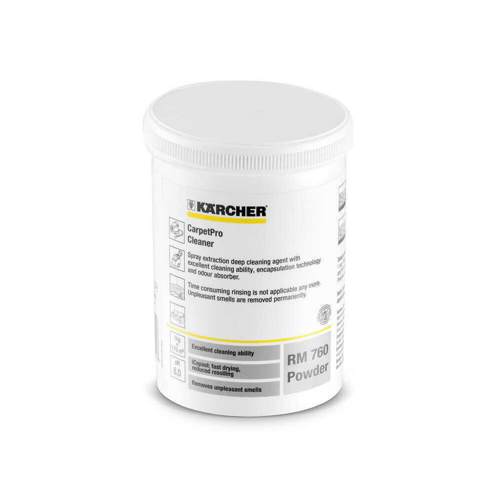 Nettoyant pour moquettes rm 760 carpetpro en poudre 08 kg Kärcher 62958490