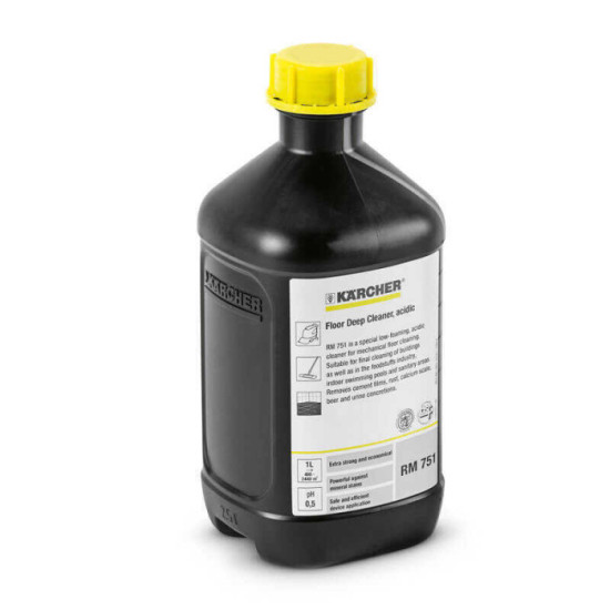 Nettoyant en profondeur pour sol acide rm 751 Kärcher 62955860