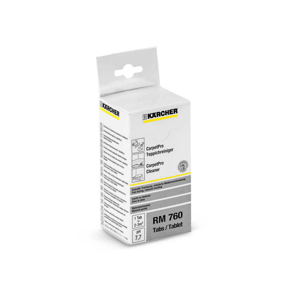 Nettoyant pour moquettes rm 760 carpetpro en tablettes Kärcher 62958500