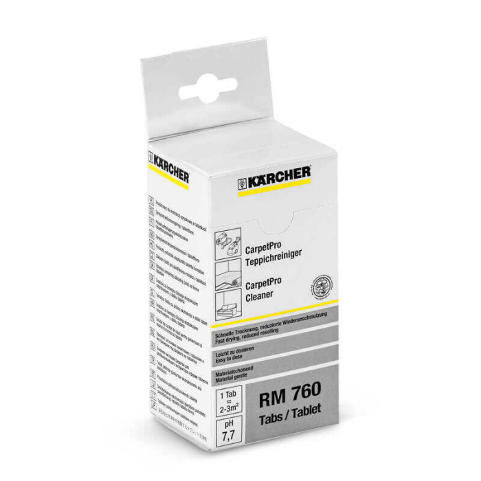 Nettoyant pour moquettes rm 760 carpetpro en tablettes Kärcher 62958500