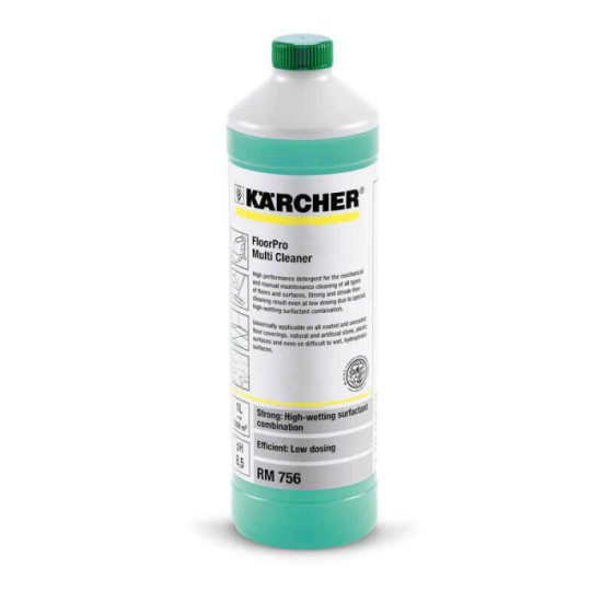 Detergent multisurface floorpro rm 756 1 litre Kärcher 62959130