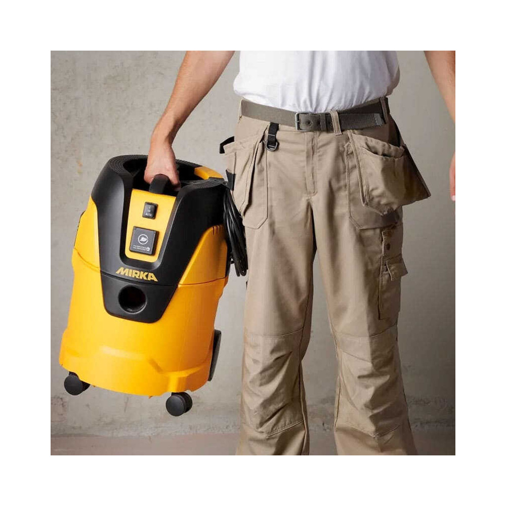 Aspirateur de chantier professionnel 1000W 1025 l Mirka 8999000111