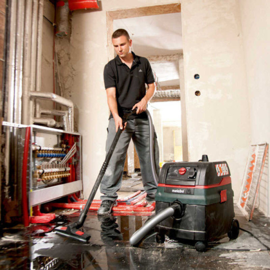 Aspirateur de chantier 25L 1400W asr 25 l sc Metabo 602024000