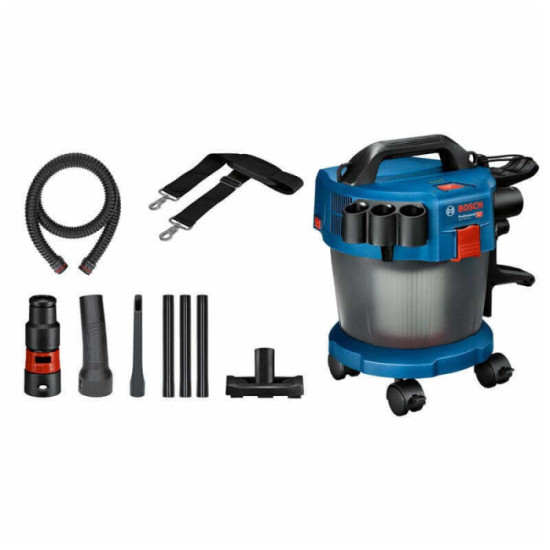 Aspirateur 18V classe l produit seul gas 18V 10 l avec roulettes Bosch 06019C6302