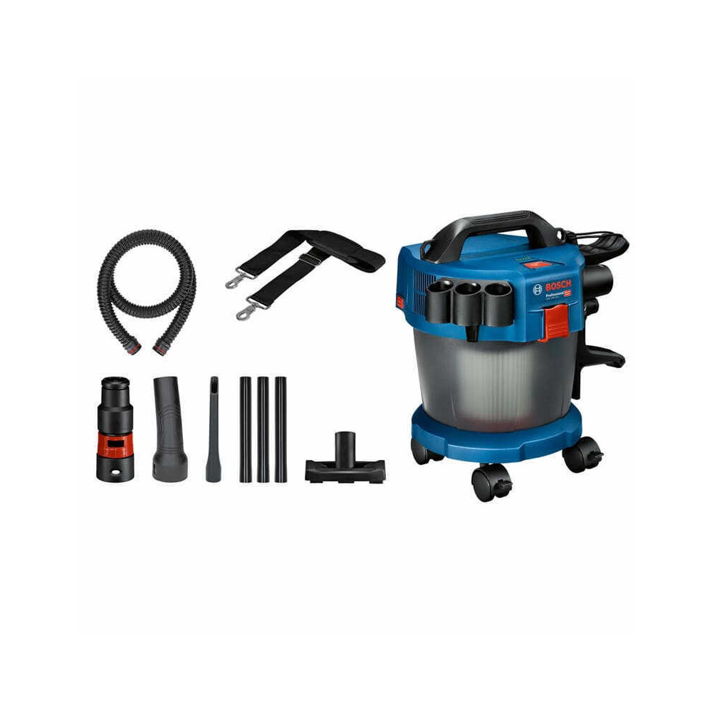 Aspirateur 18V classe l produit seul gas 18V 10 l avec roulettes Bosch 06019C6302
