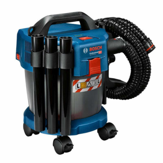 Aspirateur 18V classe l produit seul gas 18V 10 l avec roulettes Bosch 06019C6302