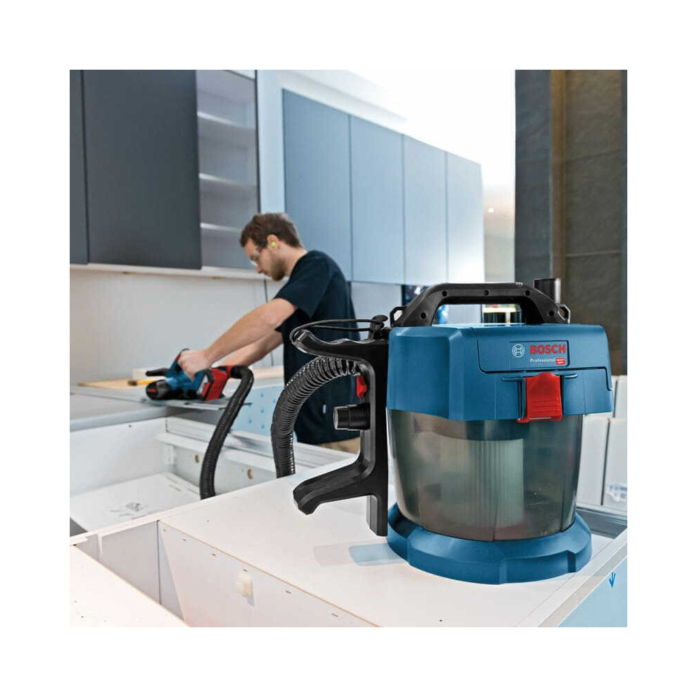 Aspirateur 18V classe l produit seul gas 18V 10 l avec roulettes Bosch 06019C6302