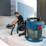 Aspirateur 18V classe l produit seul gas 18V 10 l avec roulettes Bosch 06019C6302