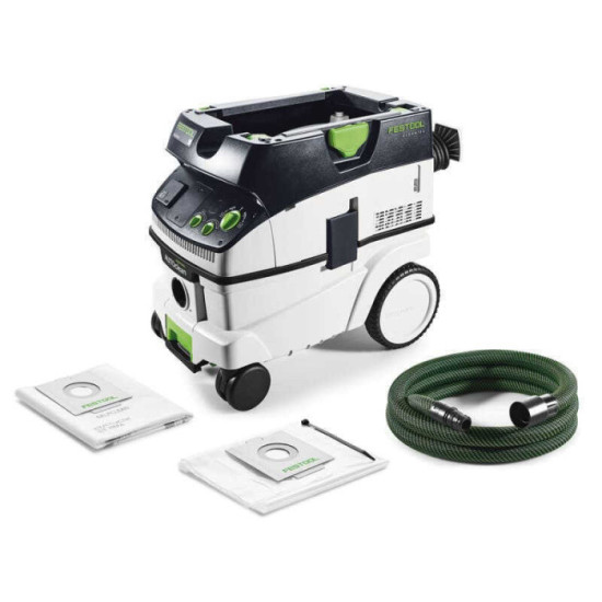 Aspirateur de chantier ctl 26 e ac cleantec 1200W Festool 574945
