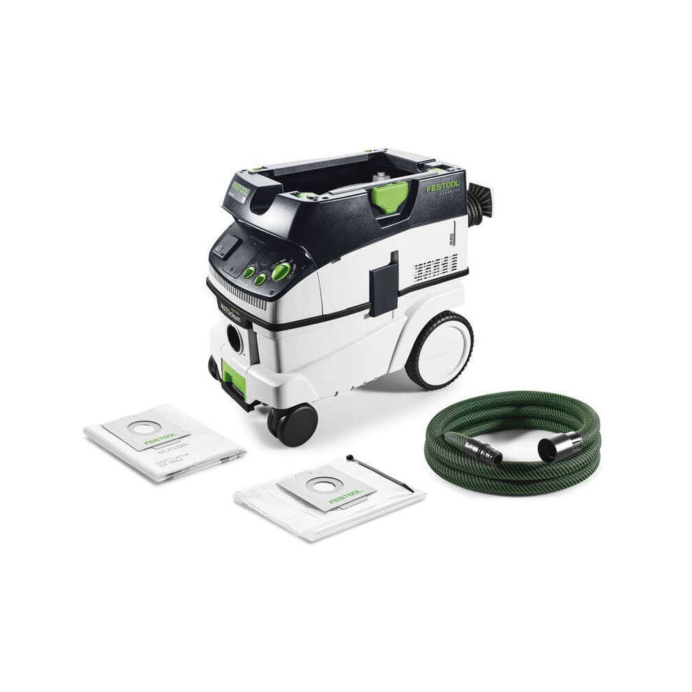 Aspirateur de chantier ctl 26 e ac cleantec 1200W Festool 574945