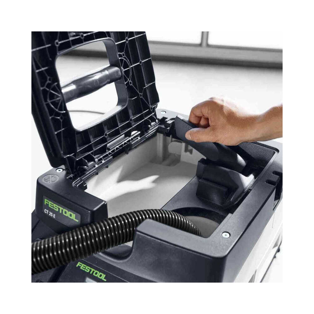 Aspirateur de chantier 1200 w cleantec ct 25 e set Festool 577536