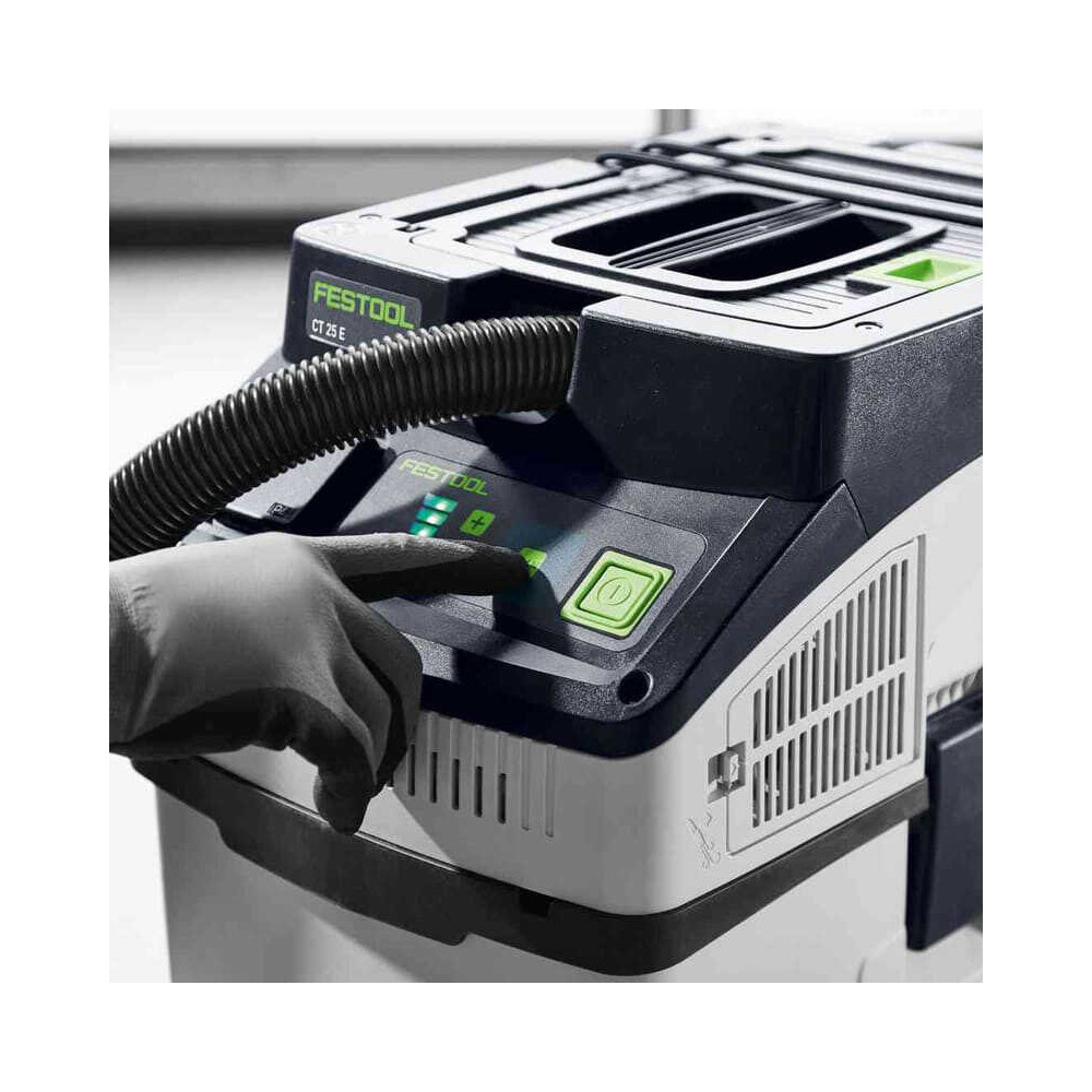 Aspirateur de chantier 1200 w cleantec ct 25 e set Festool 577536