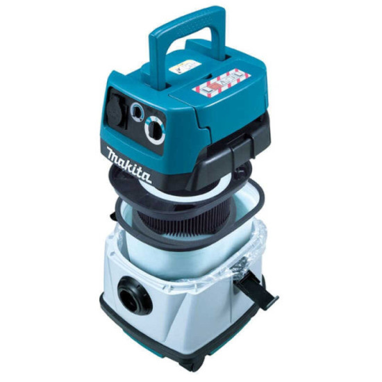 Aspirateur 1050 w 220 mbar Makita VC1310LX1