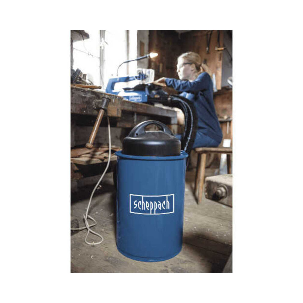 Aspirateur 50L 183 M3 h scheppach 4906302901HA1000