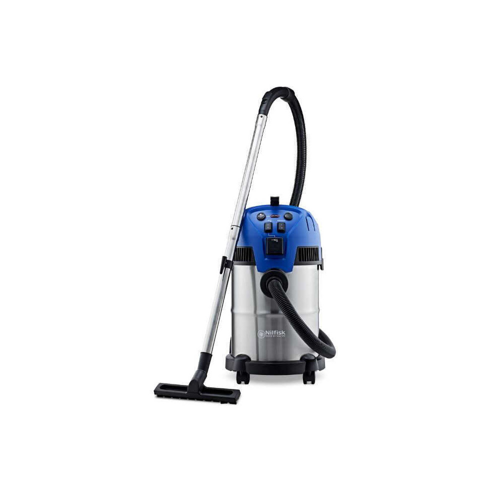 Aspirateur multi ii 30 t inox 1400W avec reservoir de 30L nilfisk 18451553