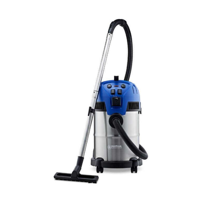 Aspirateur multi ii 30 t inox 1400W avec reservoir de 30L nilfisk 18451553