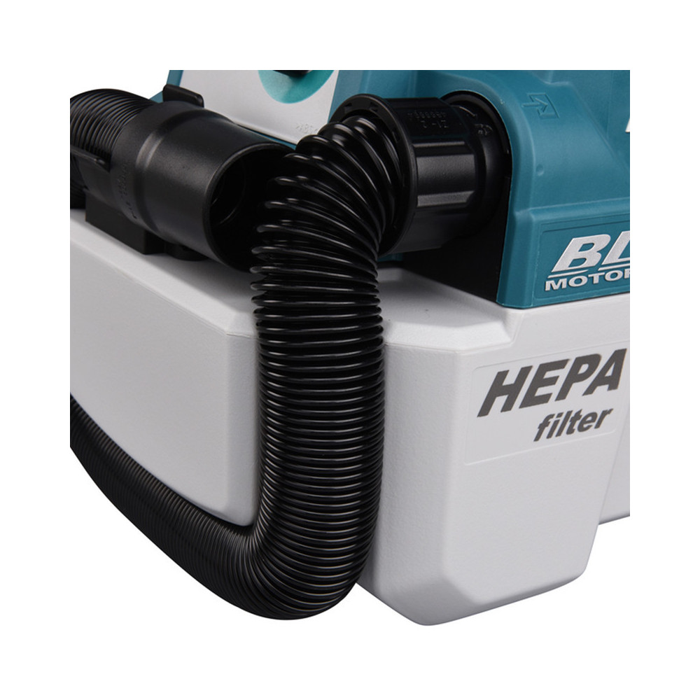 Aspirateur sans fil 18V li ion 75 l solo filtre eau Makita DVC750LZX3