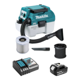 Aspirateur sans fil 18V li ion 75L 1X50AH filtre a eau Makita DVC750LTX3