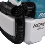 Aspirateur sans fil 18V li ion 75L 1X50AH filtre a eau Makita DVC750LTX3