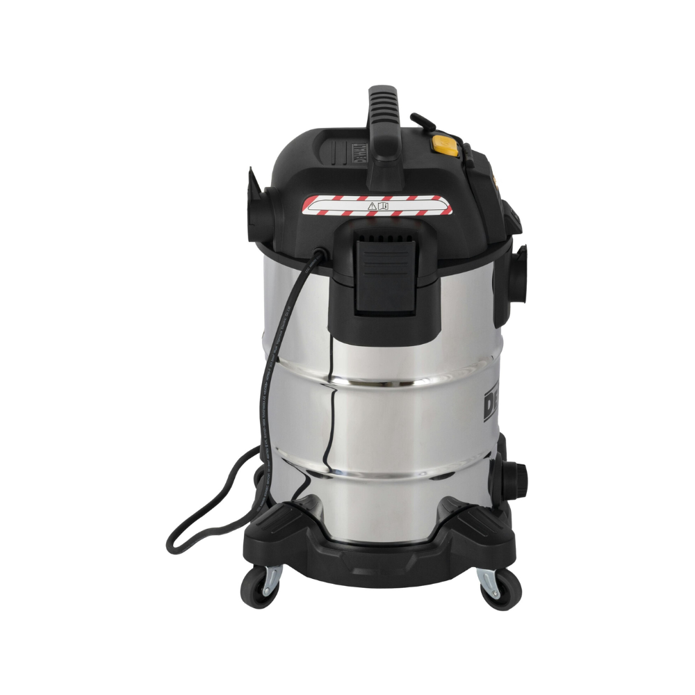 Aspirateur eau et poussieres 1050W 30L cuve inox Dewalt DXV30SAPTA