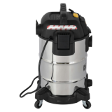 Aspirateur eau et poussieres 1050W 30L cuve inox Dewalt DXV30SAPTA