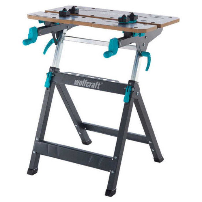 Etabli de serrage reglable en hauteur support master 750 ergo wolfcraft 6871000