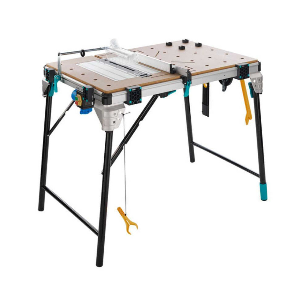 Etabli pliant multifonction reglable en hauteur master cut 2600 wolfcraft 6918000