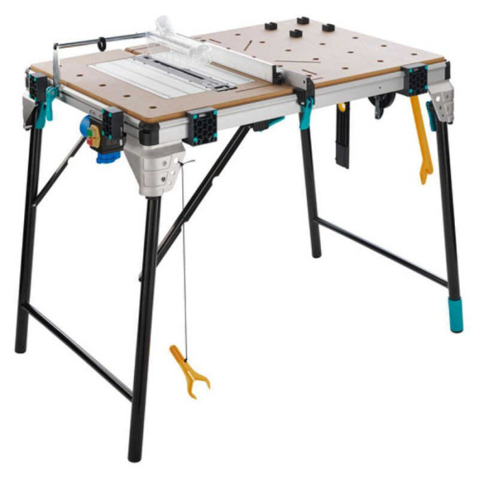Etabli pliant multifonction reglable en hauteur master cut 2600 wolfcraft 6918000