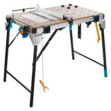 Etabli pliant multifonction reglable en hauteur master cut 2600 wolfcraft 6918000