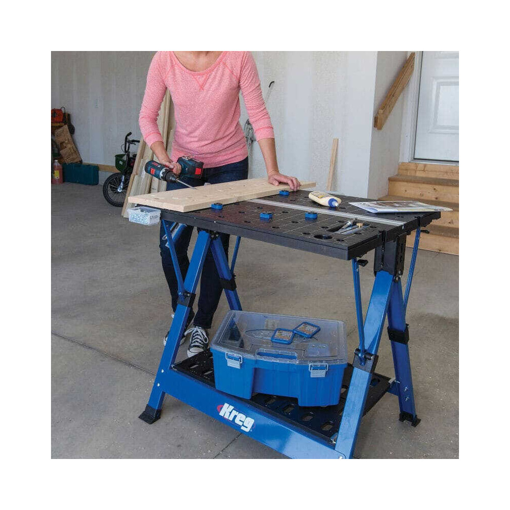 Etabli chevalet mobile 70X80 cm kreg KWS1000