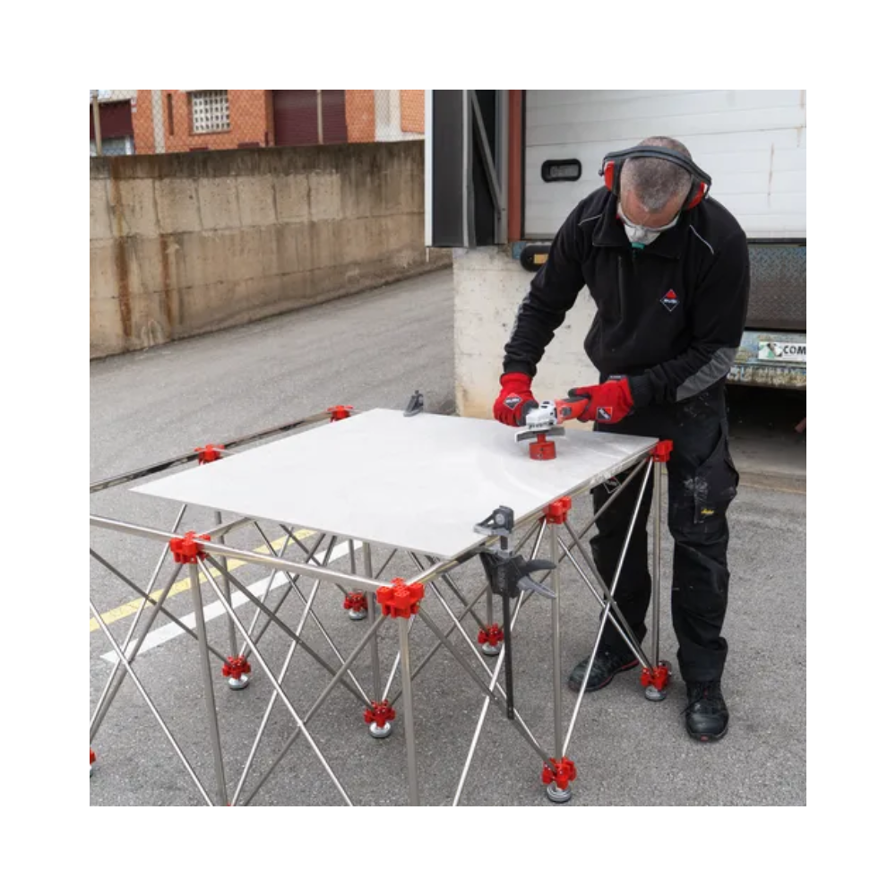 Table de travail retractable 300 x 120 Rubi 28917