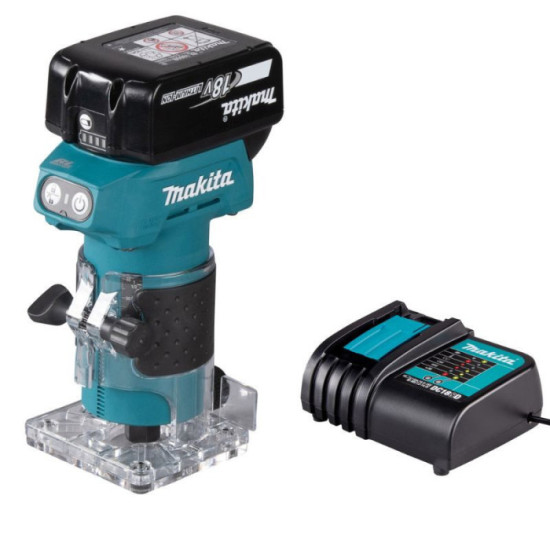Affleureuse 18V O6MM 1X30AH Makita DRT52SF