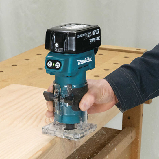Affleureuse 18V O6MM 1X30AH Makita DRT52SF