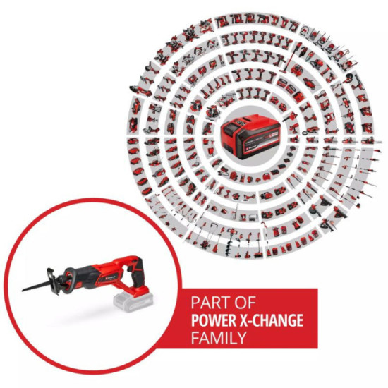 Scie sabre 18V te ap 1822 li solo Einhell 4326300